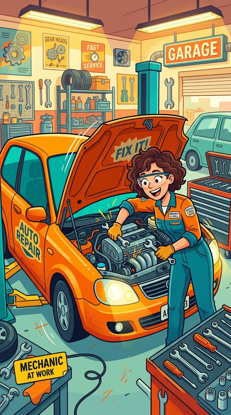 Car Repair Animated