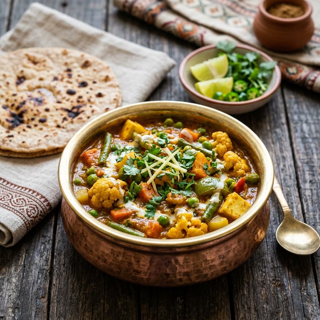 Quick Indian Vegetable Curry Recipe